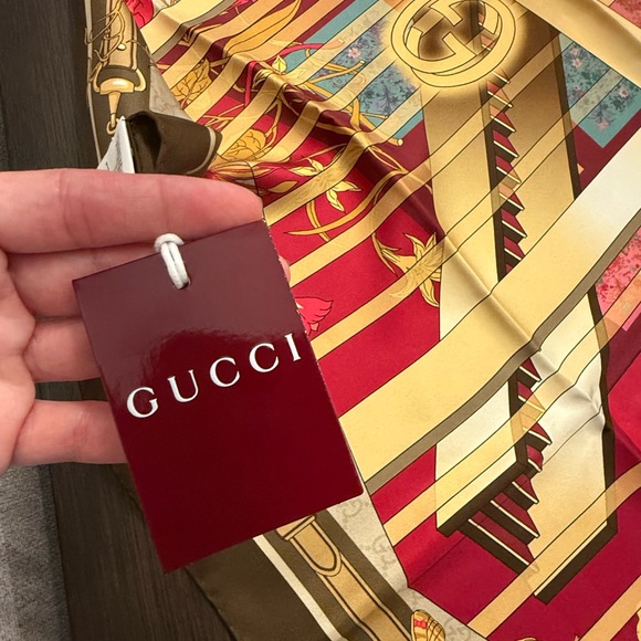 Gucci Silk Scarf - Picture 2 of 3